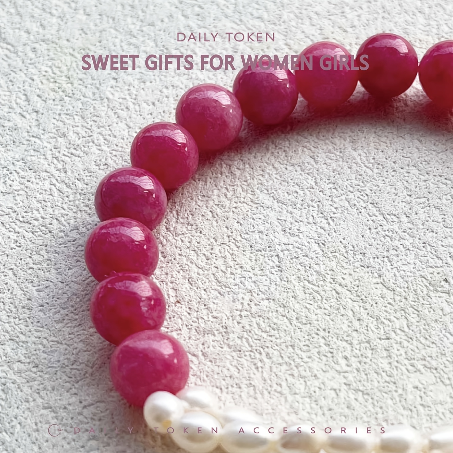 Handmade Stretch Protection Gemstone Bracelet for Women